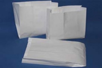 Бумажные пакеты с V-образным дном и присутствующими боковыми складками